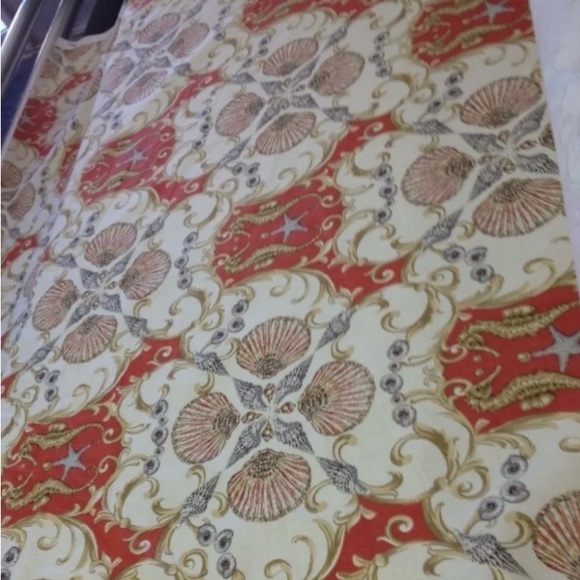 Waverly Fabric 2.5 yards Coastal Jewel of the Sea upholstery grandma core - Picture 4 of 4